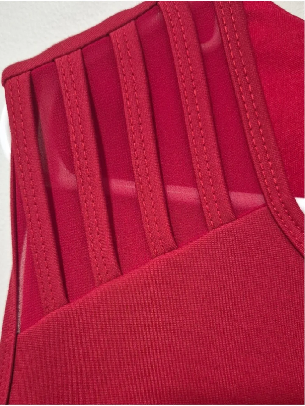 Picadilly Sleeveless Scarlet Red Shift Dress Plus Size XXL NWT - Picture 9 of 9